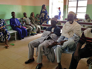 Both Christian and Muslim refugees received medical care at the Garoua-Boulai Protestant Hospital.