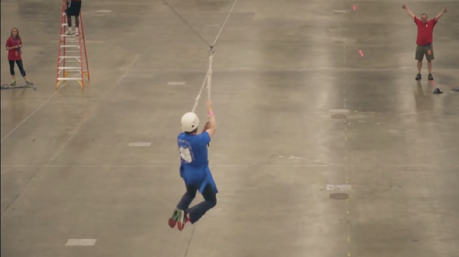 Eaton zip lines Living Lutheran