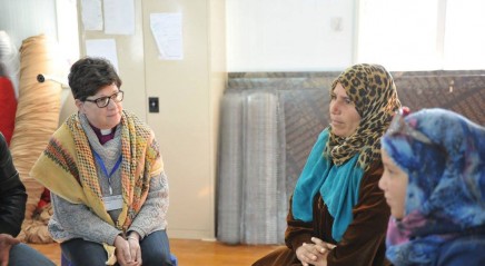 ELCA presiding bishop visits Syrian refugees