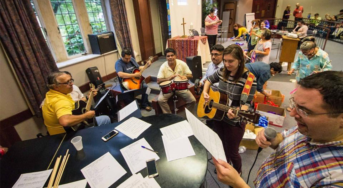 Here between Easter and Pentecost