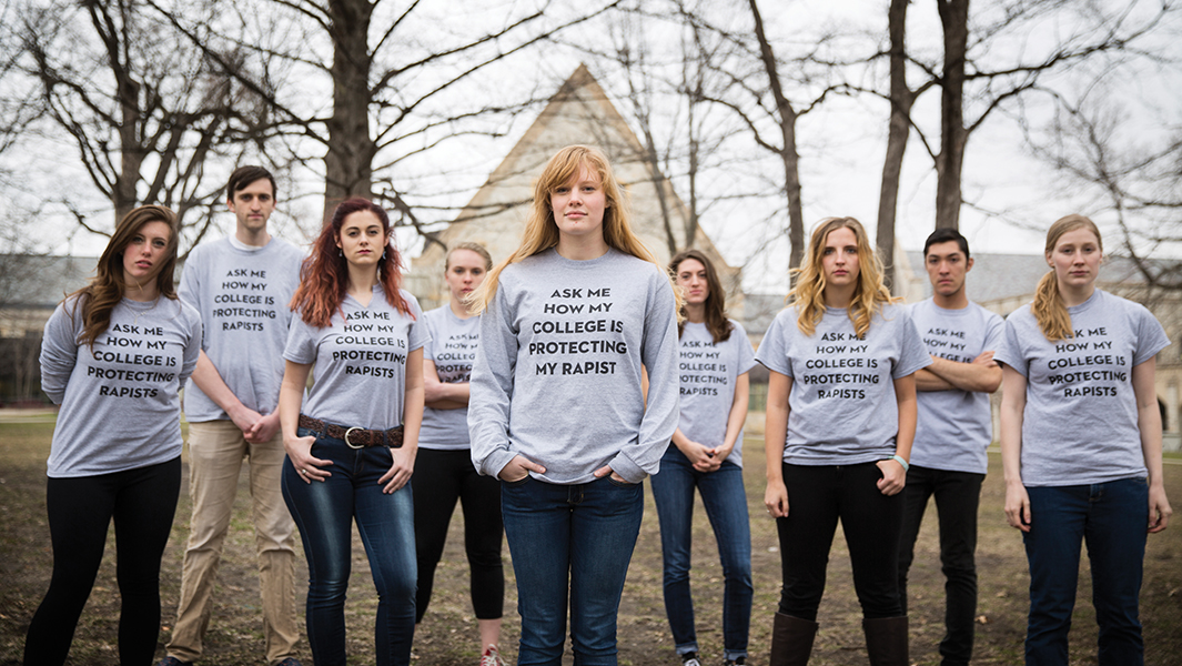 Standing behind a cause