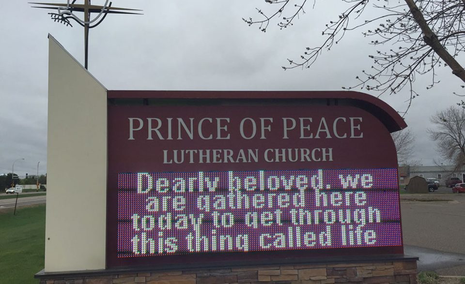 Chad Brekke, one of the pastors of Prince of Peace Lutheran Church in Brooklyn Park, Minn., was attending a Mumford & Sons concert last Thursday when musician Prince died.