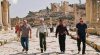 Military chaplains tour the Roman ruins in Amman, Jordan.