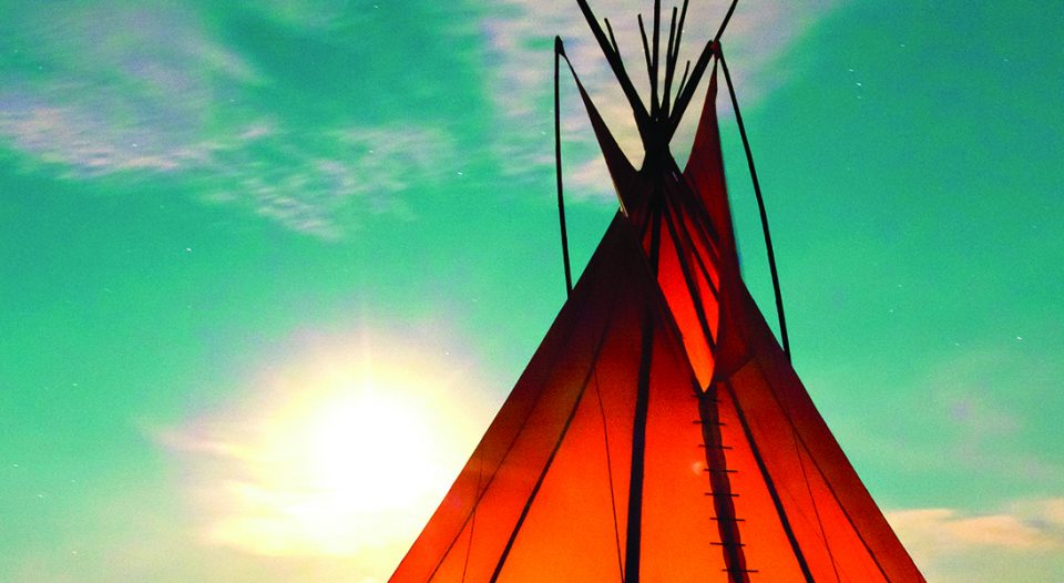 Lakota tepee