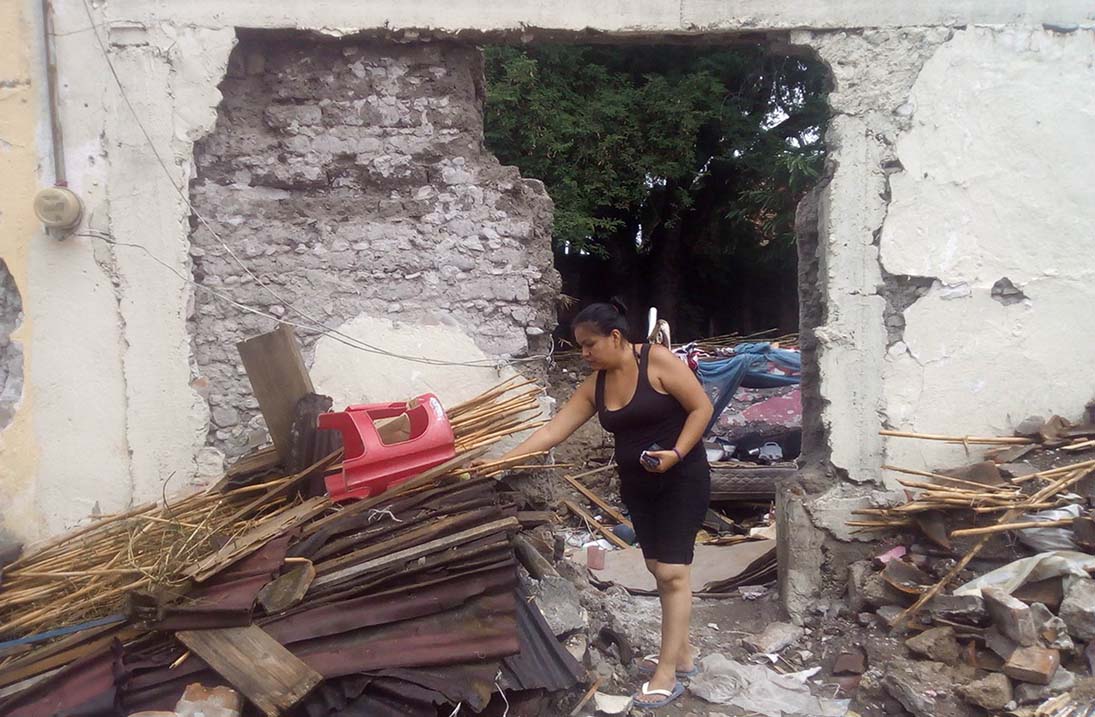 Aftermath of Mexico earthquakes