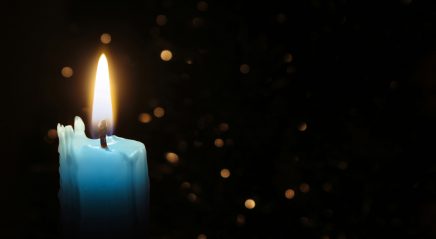 With the lighting of one candle, it begins