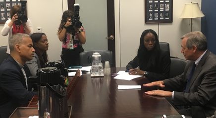 “Our neighbor’s house is on fire”