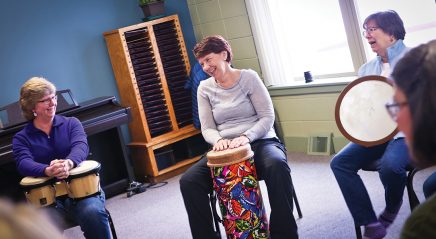 Immersed in one beat