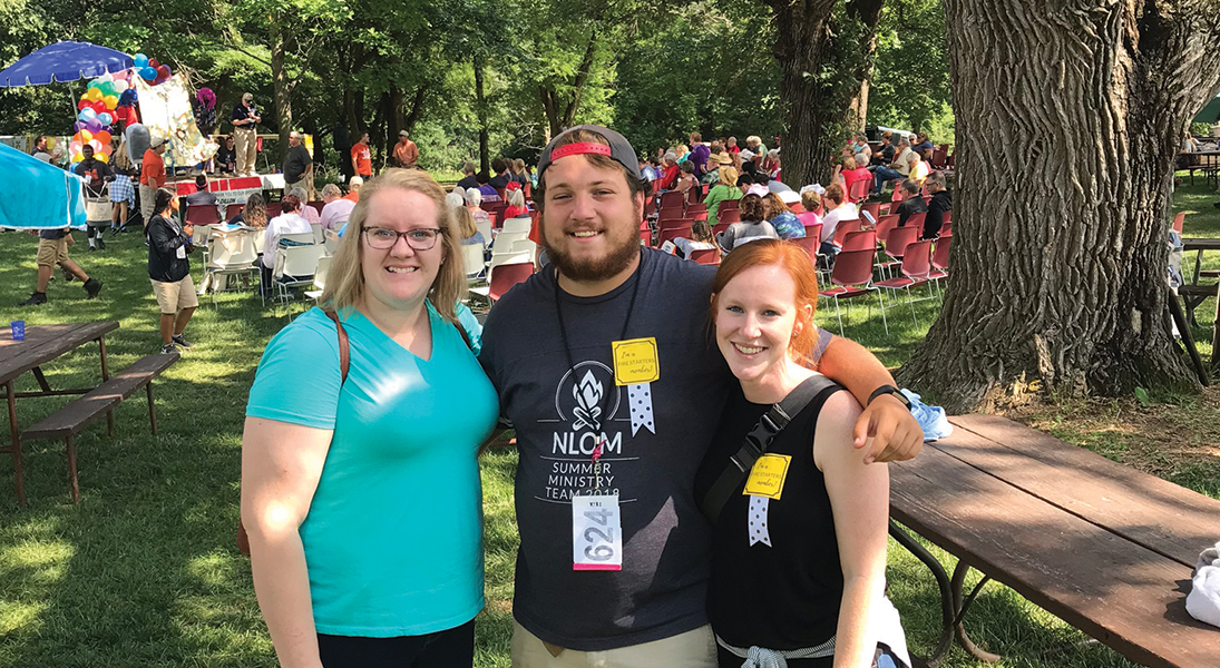 Young adults claim camp as church home