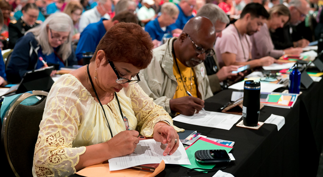 ELCA 2019 Churchwide Assembly voting