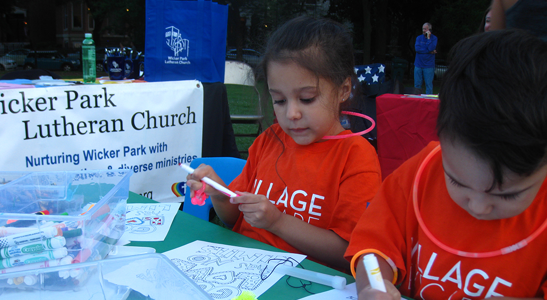 Wicker Park Lutheran Church movie night