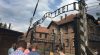 The entrance gate of Auschwitz I