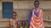 Maasai woman and girls