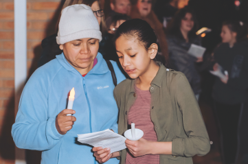 Honor Advent through the saints