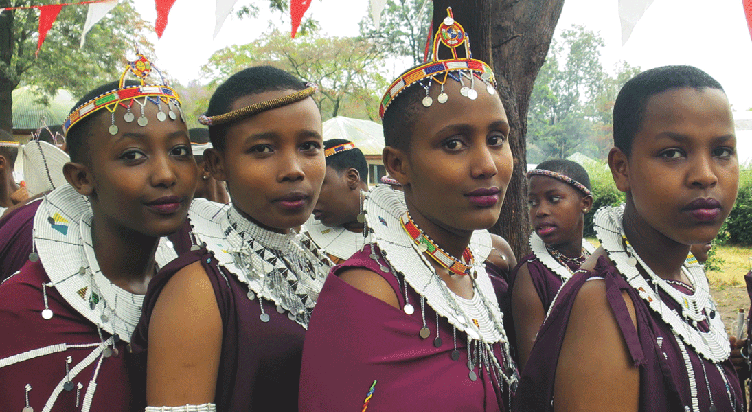 Kenya Utalii College on X: These beautiful #maasai girls are from