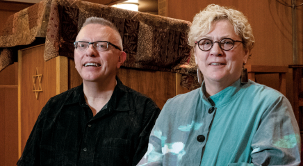 Two religions, one building