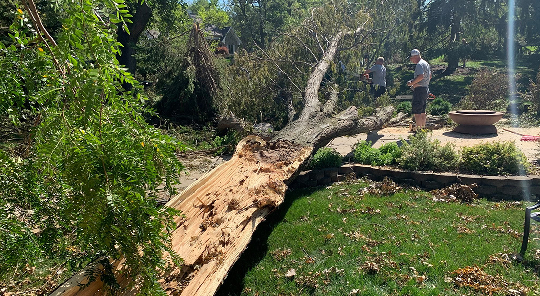 First Lutheran Cedar Rapids derecho