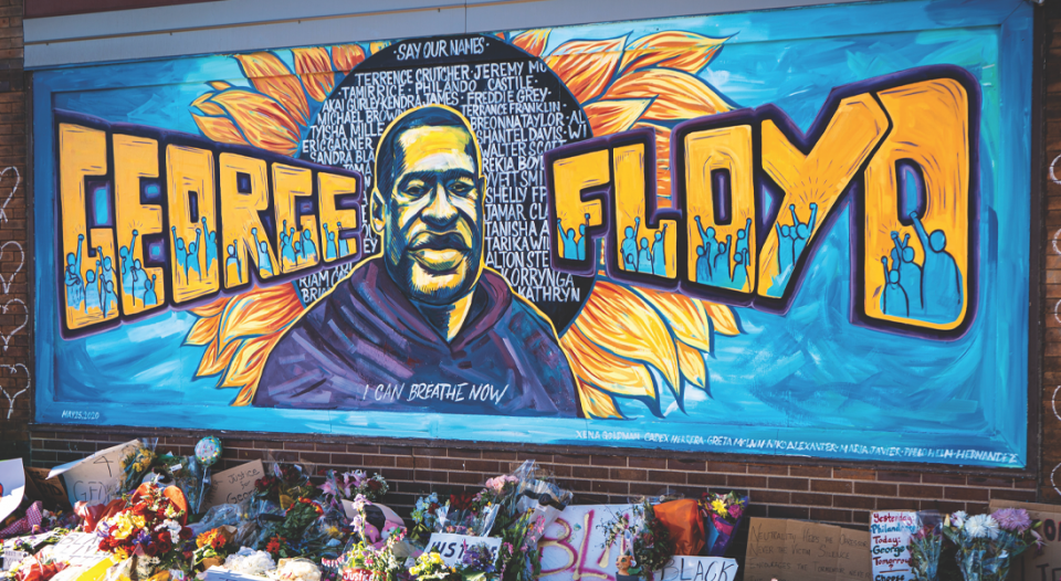 George Floyd mural, Minneapolis