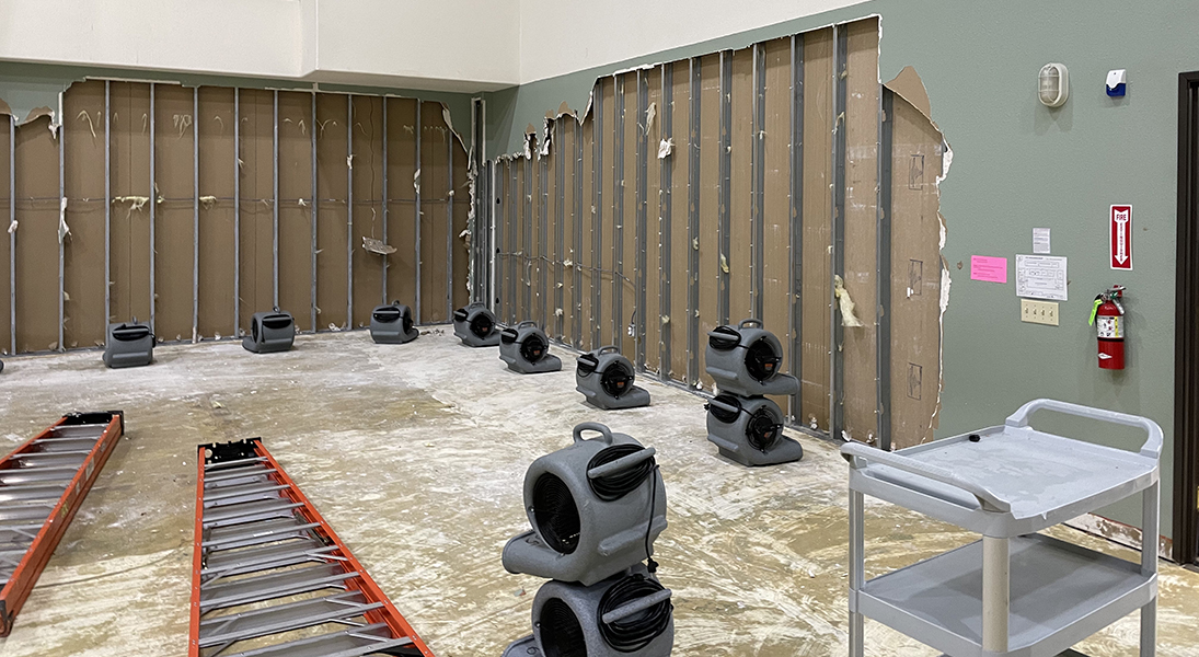 Grace Lutheran Church Texas storm damage