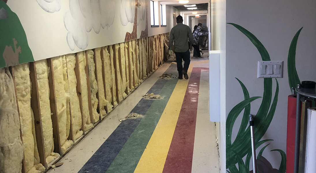 Kinsmen Lutheran storm damage