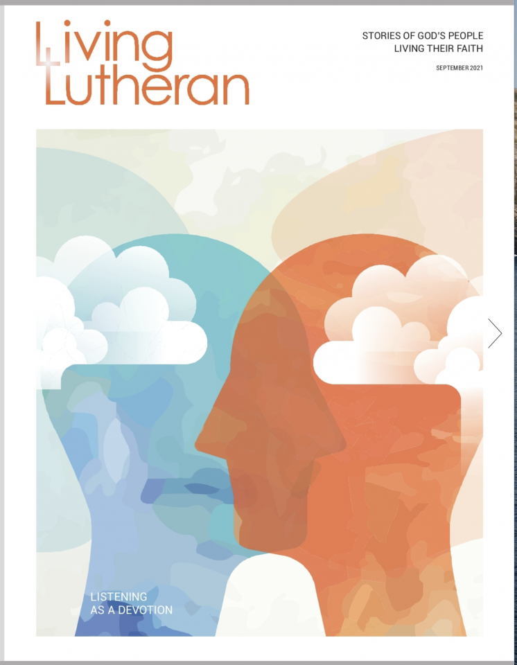 September 2021 Living Lutheran cover