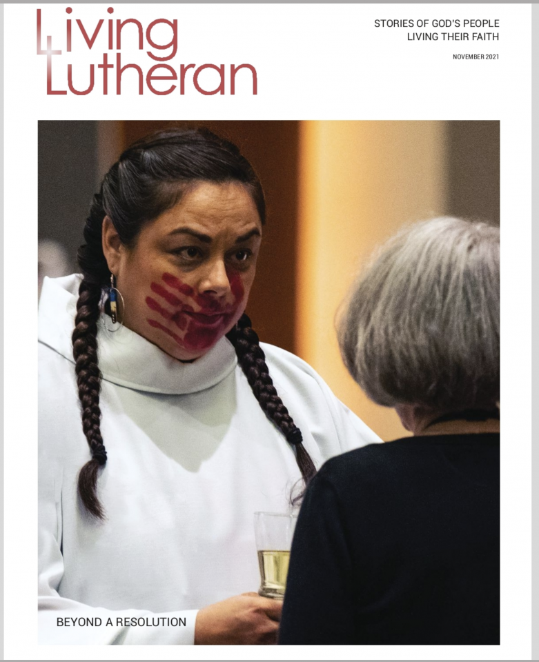 Living Lutheran November 2021 cover