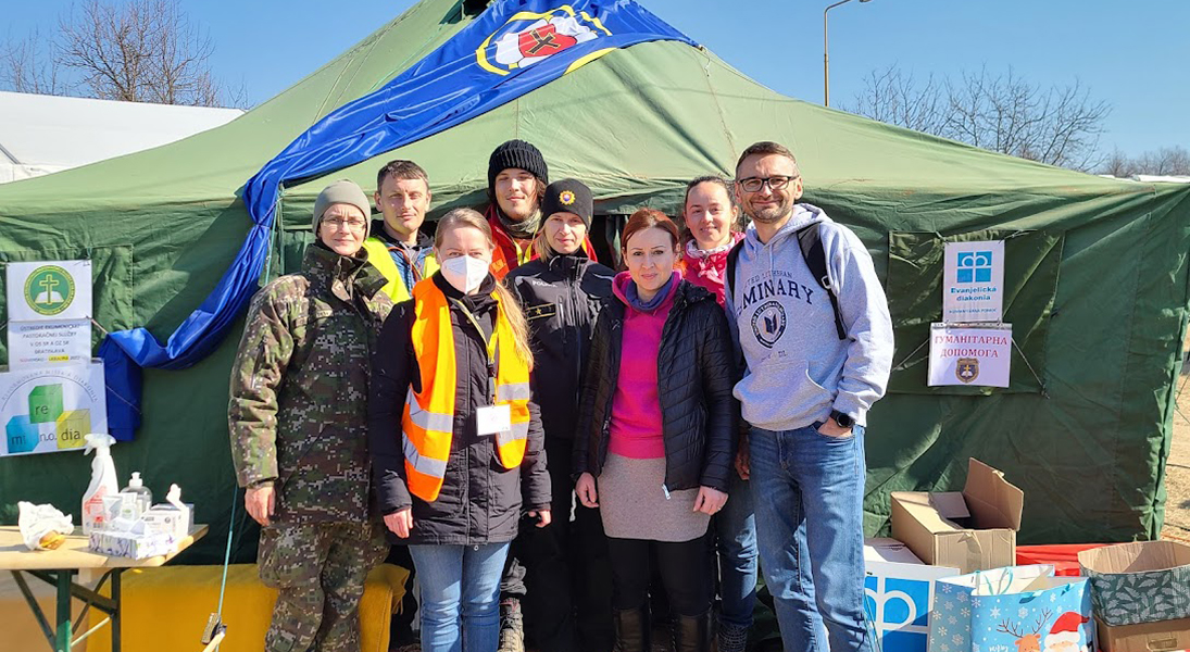 Slovakia-Ukraine team of volunteers