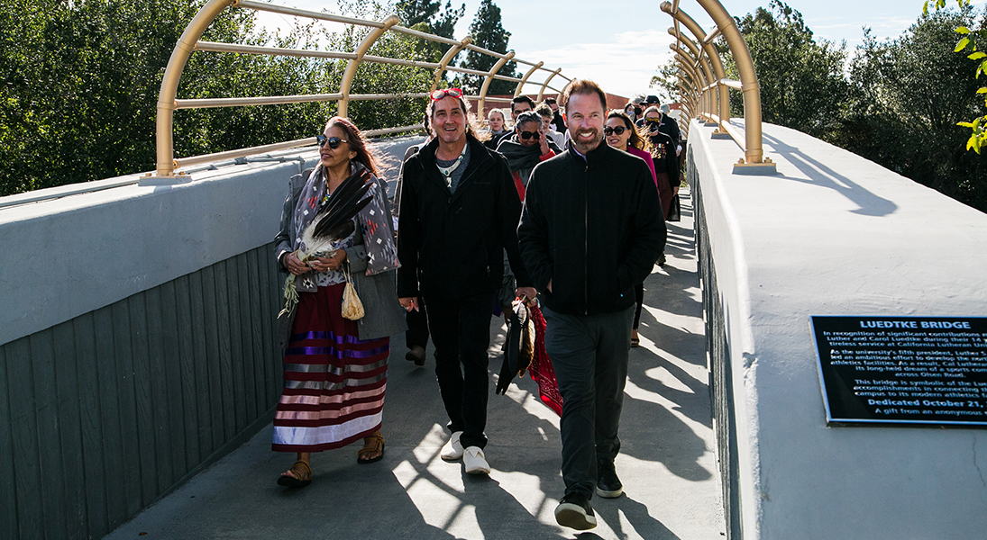CLU land intention bridge walk