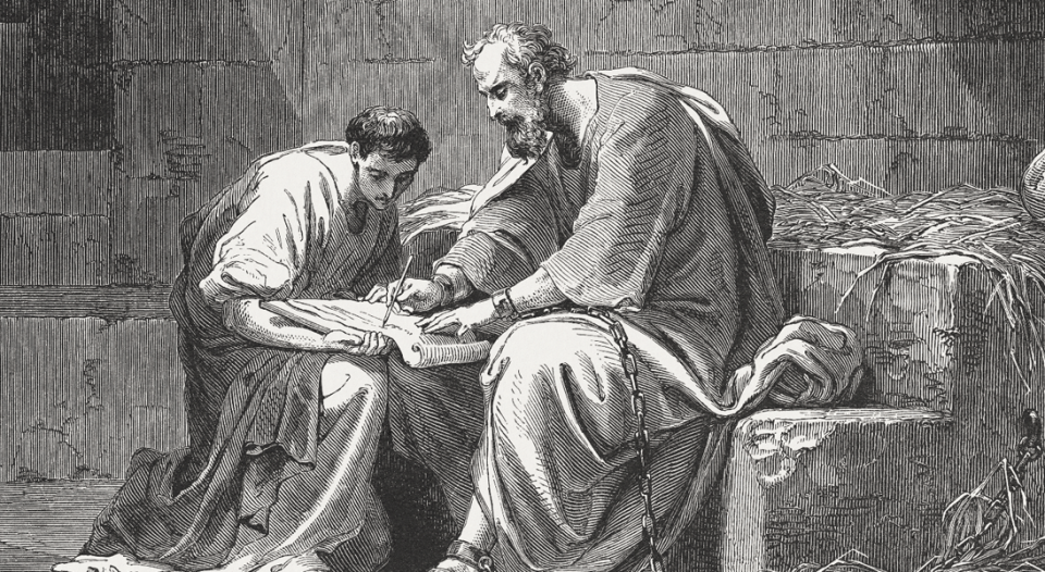 The apostle Paul writes to the Ephesians.