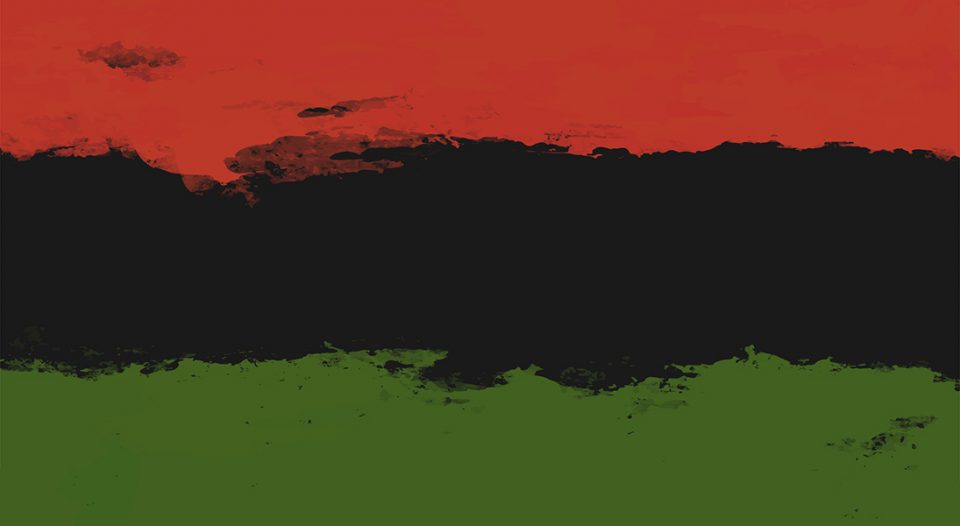 Juneteenth Pan African flag