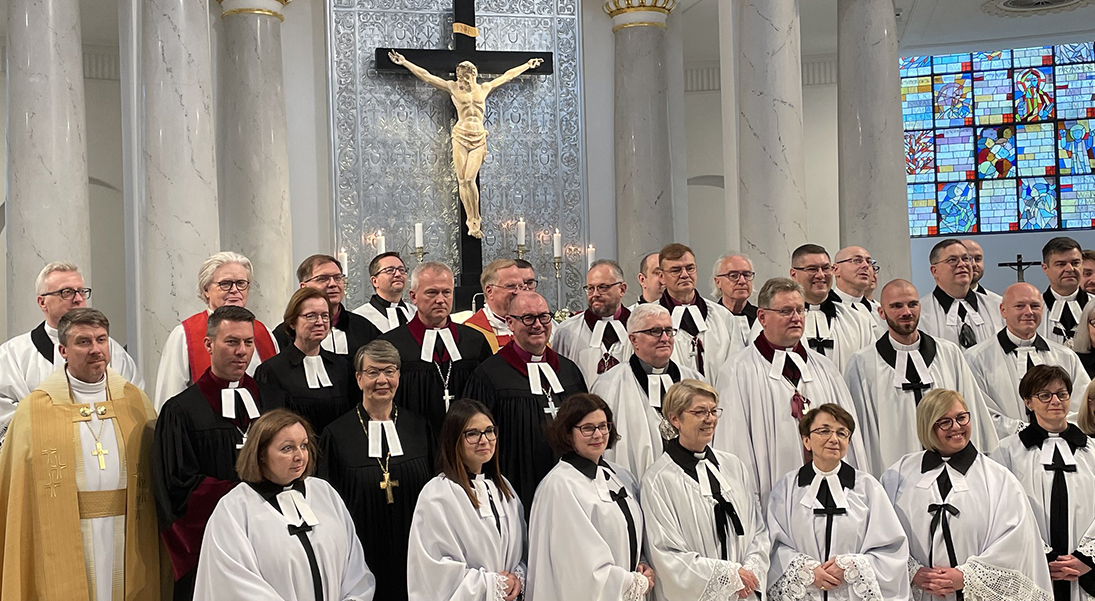 Women ordained in Poland - service