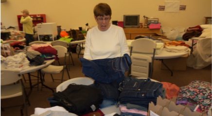 Recycling to serve the neighbor