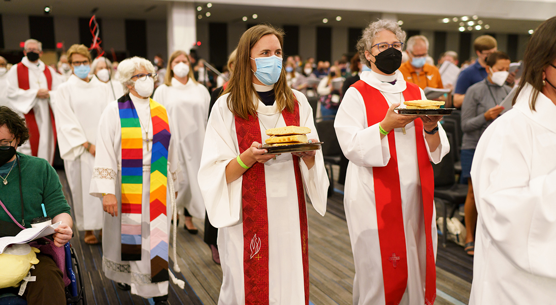 CWA 2022 opening worship communion