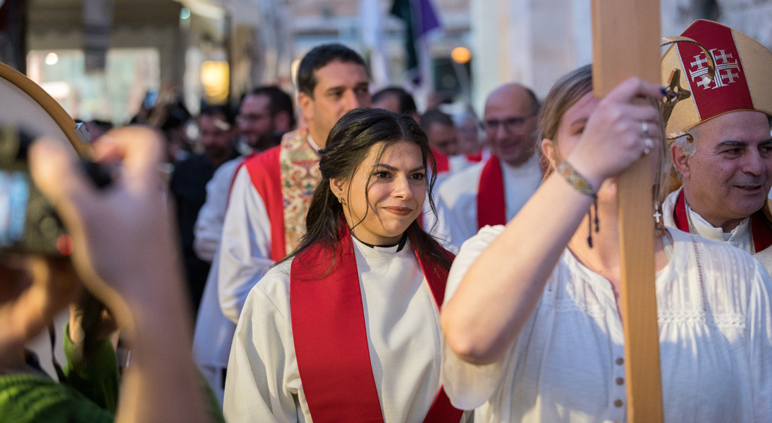 Sally Azar procession