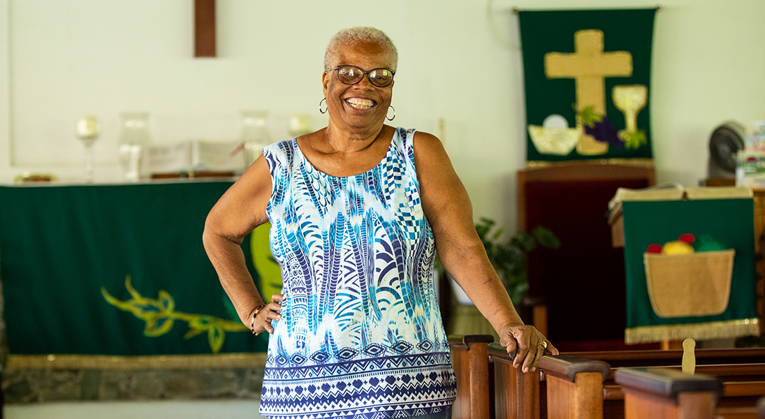 Rosa Samuel in St. John