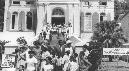 An ancient ELCA church in the U.S. Virgin Islands