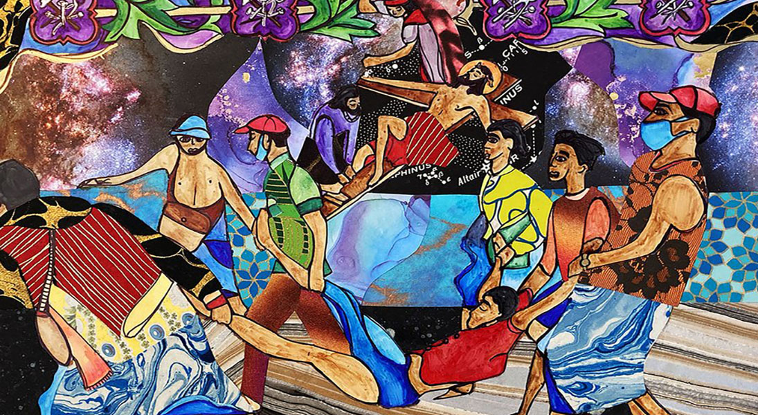 “Jesus is Nailed to the Cross/Pentecost"