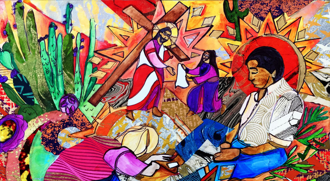 Station 6 of "Stations of the Cross: Jesus at the Border"