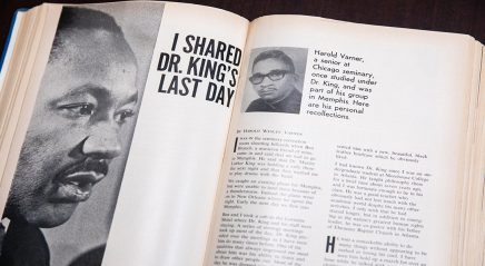 I shared Dr. King’s last day