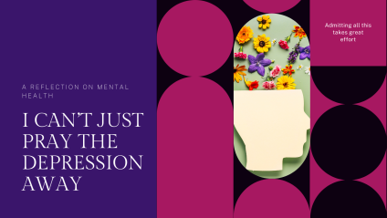 I can’t just pray it away