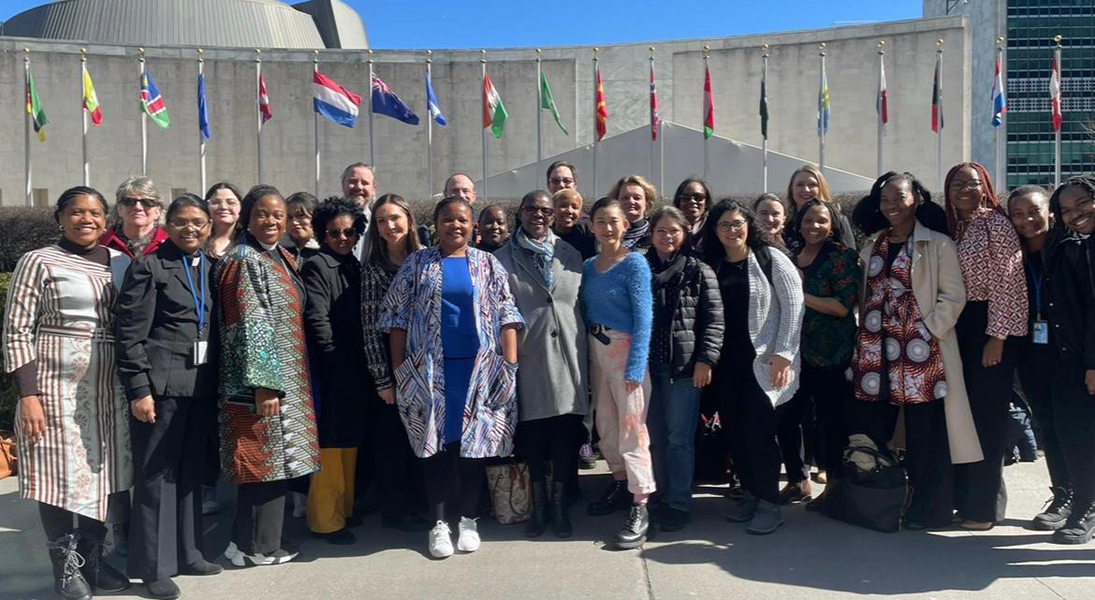 LOWC delegation at the U.N.
