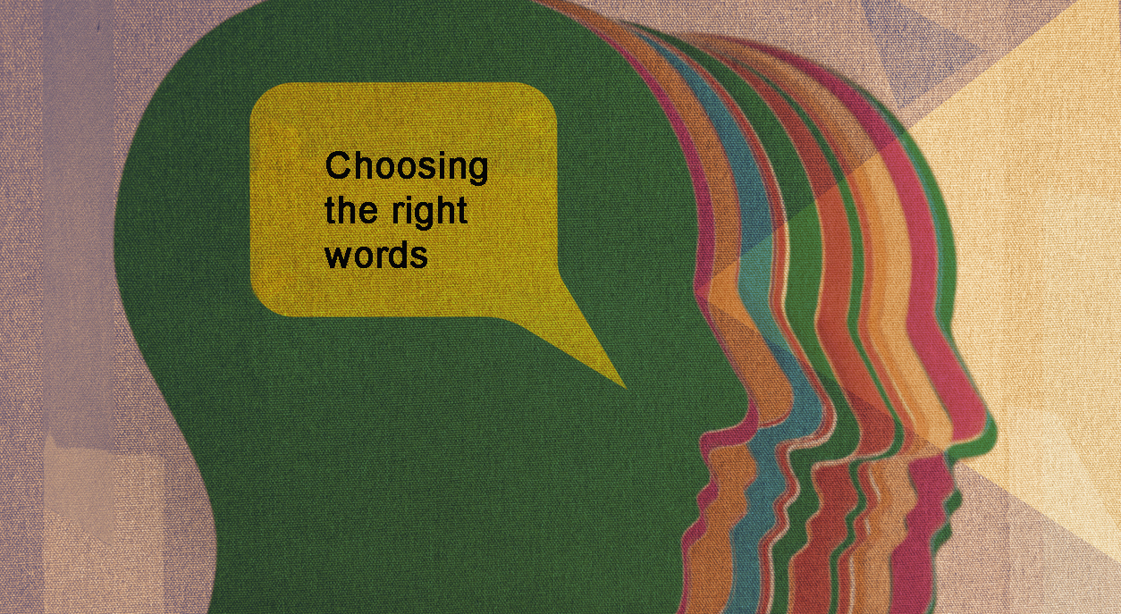Lectionary blog: Choosing the right words