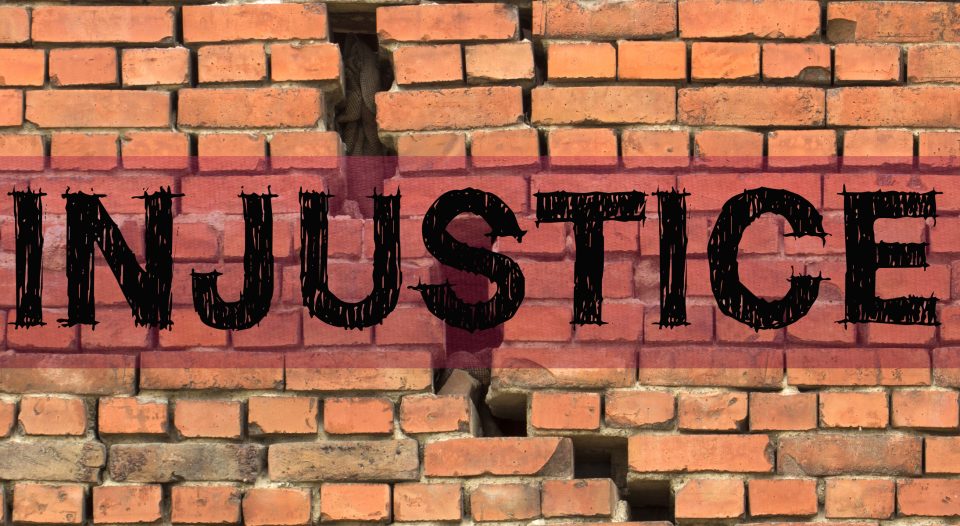 Breaking down injustice