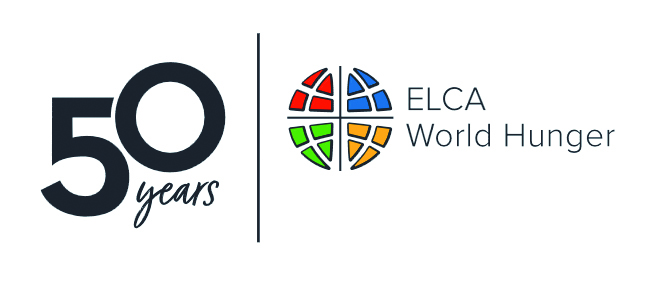 ELCA World Hunger 50th logo