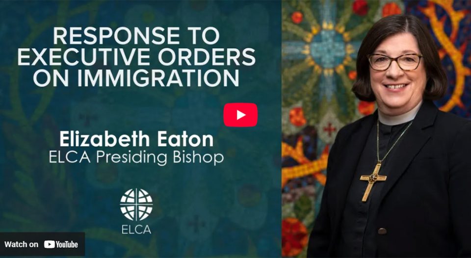 Bishop Eaton immigration response