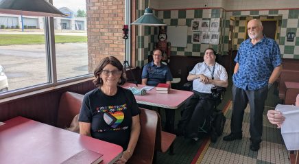 All are welcome at “Pizza Church”