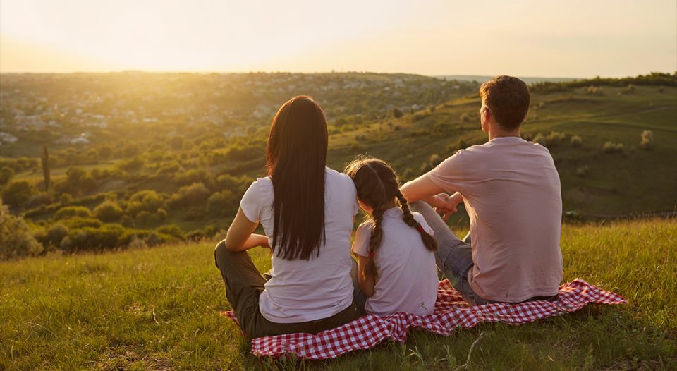 Summer family picnic