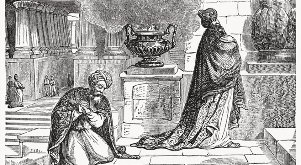 The Pharisee and the tax collector