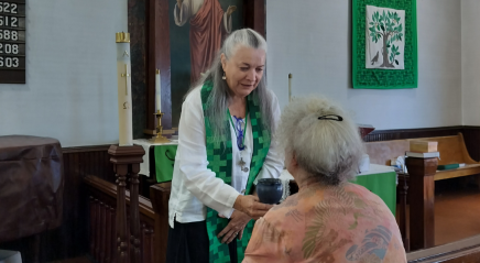 Church along the northern border
