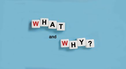 The <i>what</i> and the <i>why</i>